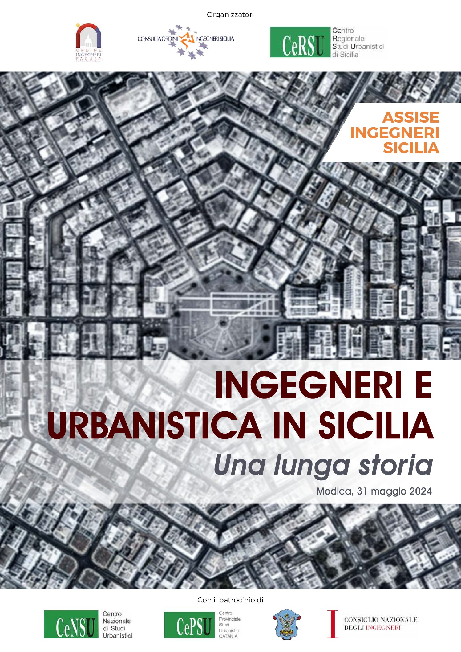 Al momento stai visualizzando Convegno: “Ingegneri e Urbanistica in Sicilia – Una lunga storia” Modica 31 maggio 2024 ore 15:00