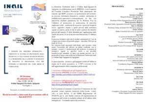 Scopri di più sull'articolo SEMINARIO: “Rischi specifici e interventi di prevenzione utili ai fini dell’OT23 ” – III SESSIONE 2 SETTEMBRE 2024 ORE 15:00